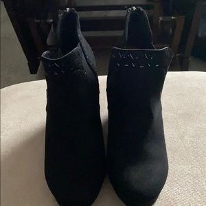 Black womens ankle boots